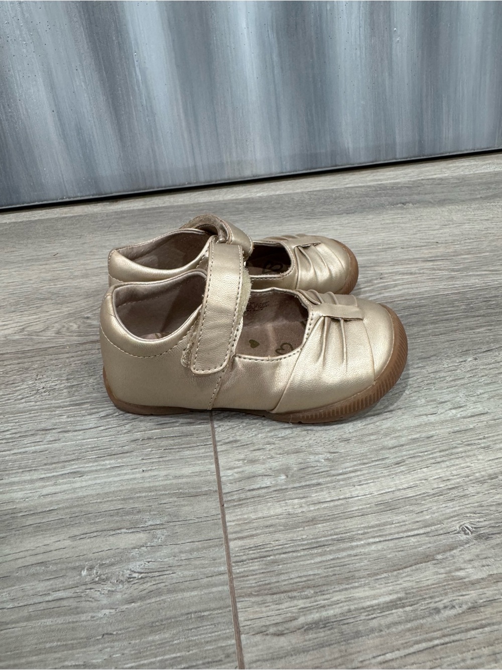Livie and Luca Piega Champagne Girls Shoes